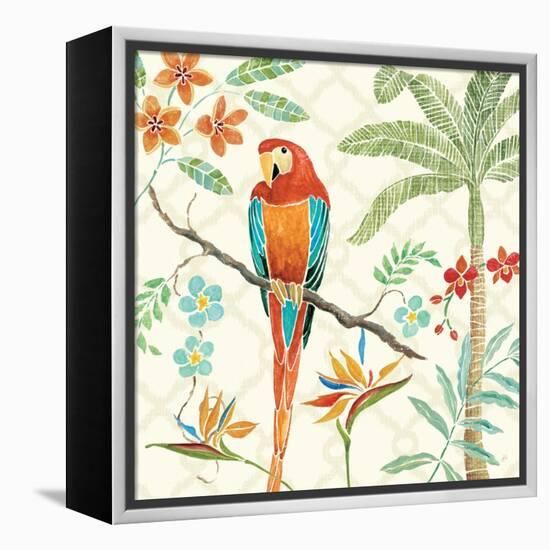 Tropical Paradise II-Daphne Brissonnet-Framed Stretched Canvas