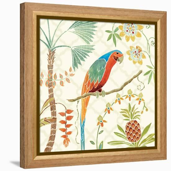 Tropical Paradise III-Daphne Brissonnet-Framed Stretched Canvas