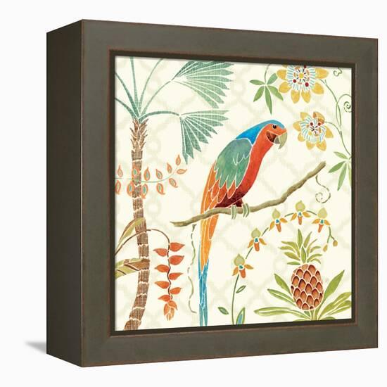 Tropical Paradise III-Daphne Brissonnet-Framed Stretched Canvas