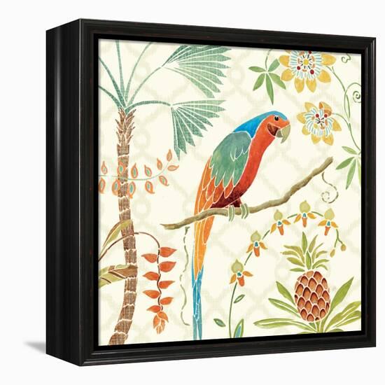 Tropical Paradise III-Daphne Brissonnet-Framed Stretched Canvas