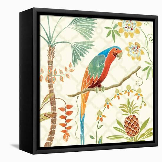 Tropical Paradise III-Daphne Brissonnet-Framed Stretched Canvas