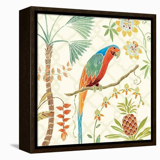 Tropical Paradise III-Daphne Brissonnet-Framed Stretched Canvas