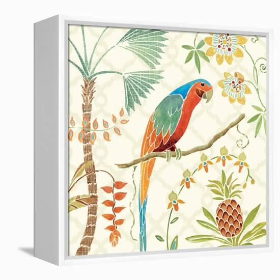 Tropical Paradise III-Daphne Brissonnet-Framed Stretched Canvas