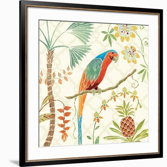 Tropical Paradise III-Daphne Brissonnet-Framed Art Print