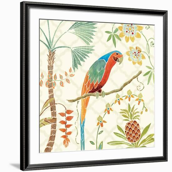 Tropical Paradise III-Daphne Brissonnet-Framed Art Print