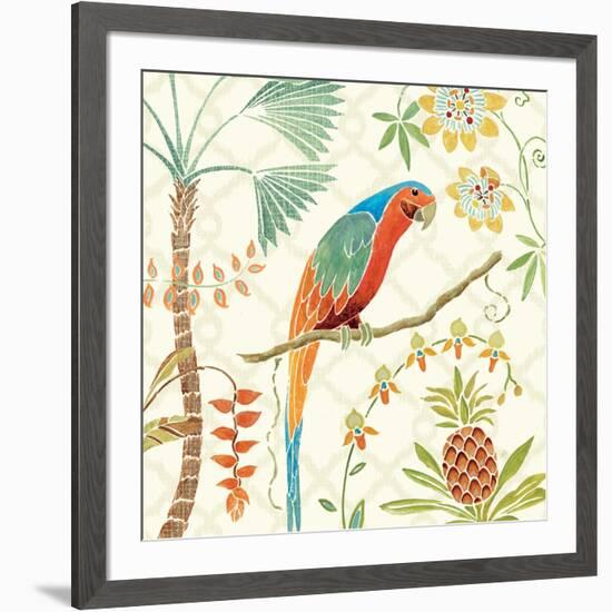 Tropical Paradise III-Daphne Brissonnet-Framed Art Print