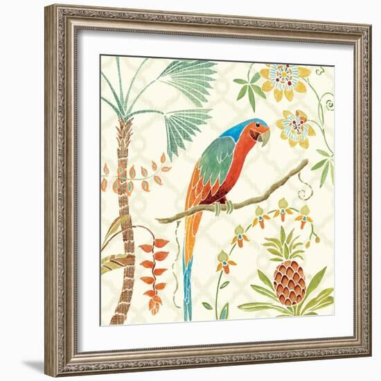 Tropical Paradise III-Daphne Brissonnet-Framed Art Print