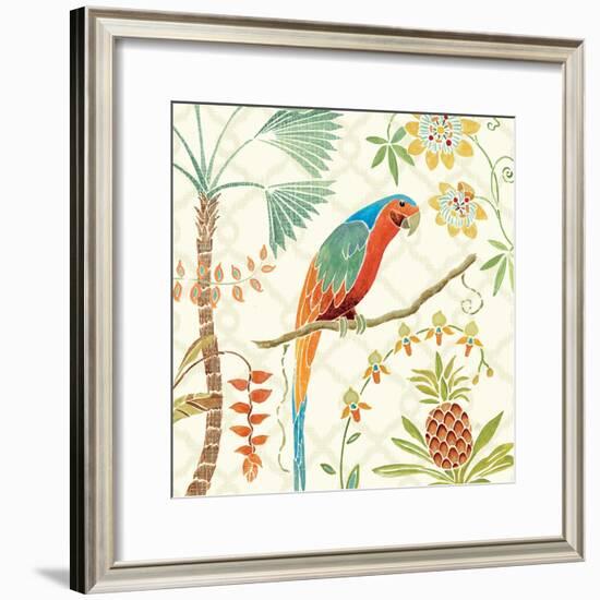 Tropical Paradise III-Daphne Brissonnet-Framed Art Print