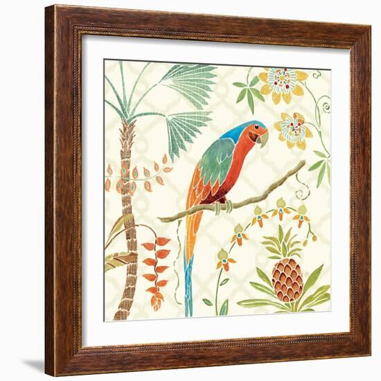 Tropical Paradise III-Daphne Brissonnet-Framed Art Print