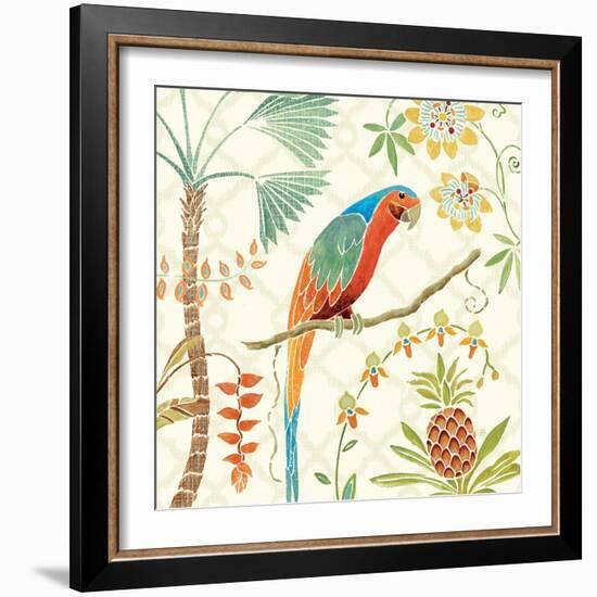 Tropical Paradise III-Daphne Brissonnet-Framed Art Print