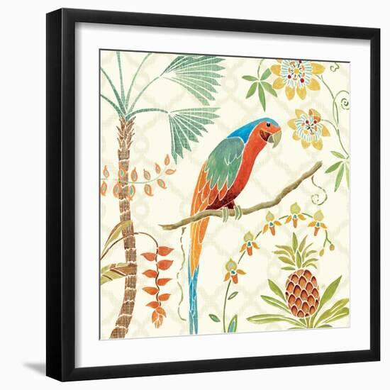 Tropical Paradise III-Daphne Brissonnet-Framed Art Print