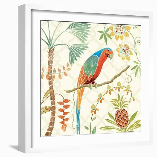 Tropical Paradise III-Daphne Brissonnet-Framed Art Print