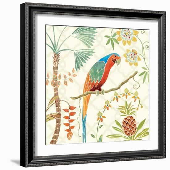 Tropical Paradise III-Daphne Brissonnet-Framed Art Print