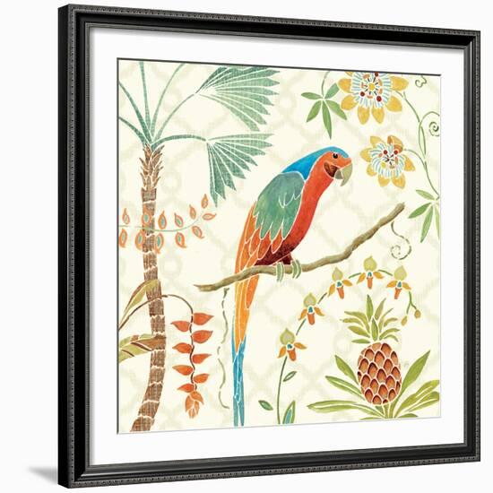 Tropical Paradise III-Daphne Brissonnet-Framed Premium Giclee Print