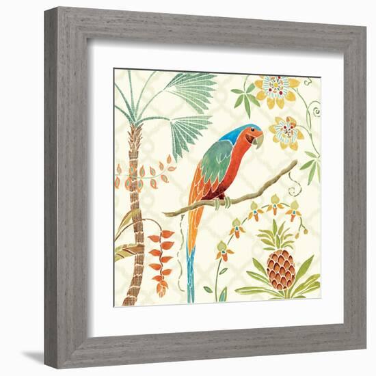 Tropical Paradise III-Daphne Brissonnet-Framed Art Print