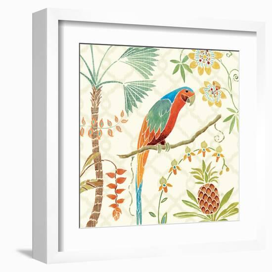 Tropical Paradise III-Daphne Brissonnet-Framed Art Print