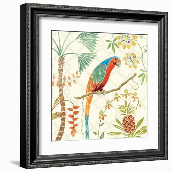 Tropical Paradise III-Daphne Brissonnet-Framed Art Print