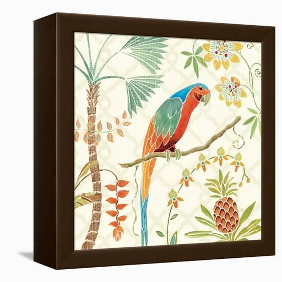 Tropical Paradise III-Daphne Brissonnet-Framed Stretched Canvas