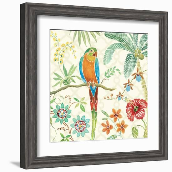 Tropical Paradise IV-Daphne Brissonnet-Framed Art Print