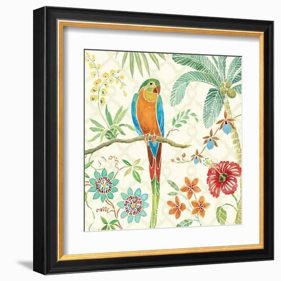 Tropical Paradise IV-Daphne Brissonnet-Framed Art Print