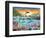 Tropical Paradise-Adrian Chesterman-Framed Premium Giclee Print