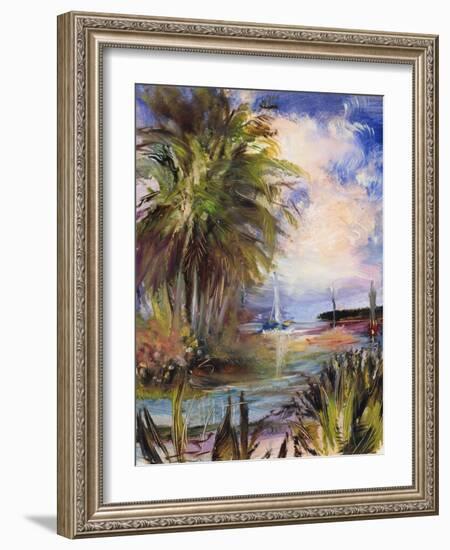 Tropical Paradise-Mary Dulon-Framed Giclee Print