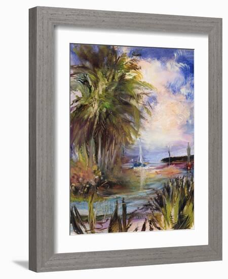 Tropical Paradise-Mary Dulon-Framed Giclee Print