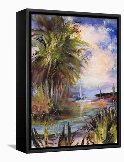 Tropical Paradise-Mary Dulon-Framed Premier Image Canvas