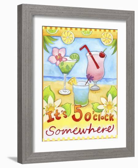 Tropical Paradise-Valarie Wade-Framed Giclee Print