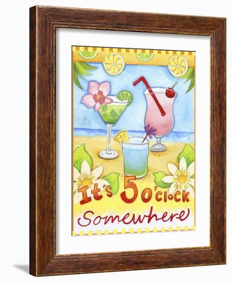 Tropical Paradise-Valarie Wade-Framed Giclee Print