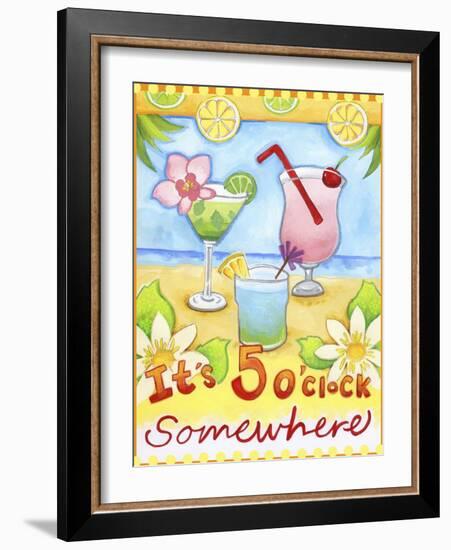 Tropical Paradise-Valarie Wade-Framed Giclee Print