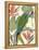 Tropical Parrot Composition I-Annie Warren-Framed Stretched Canvas