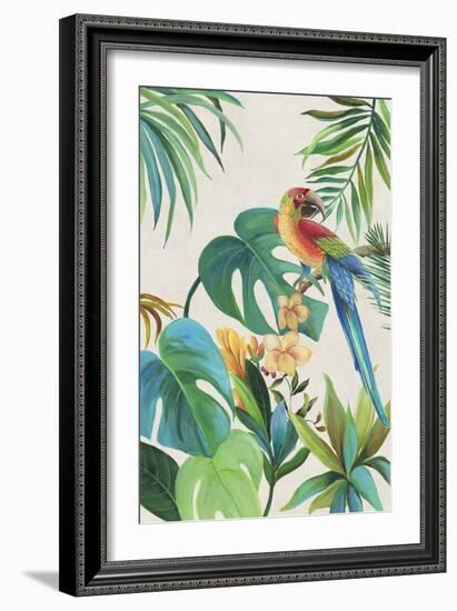 Tropical Parrot II-Aimee Wilson-Framed Art Print