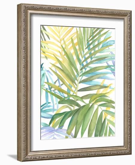 Tropical Pattern I-Megan Meagher-Framed Art Print