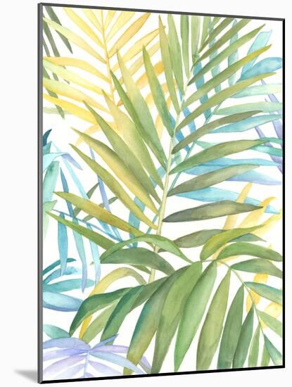 Tropical Pattern I-Megan Meagher-Mounted Art Print