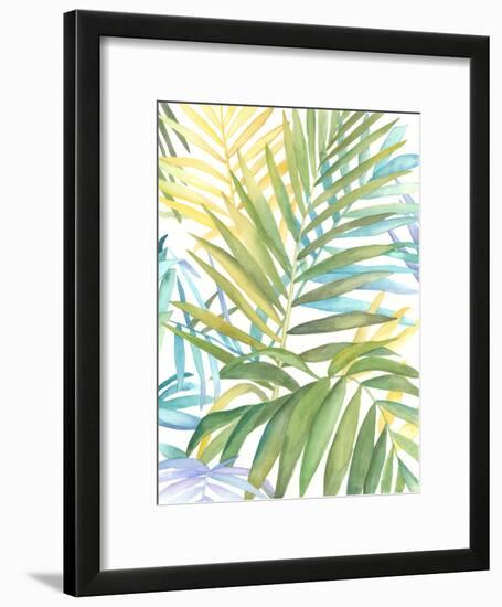 Tropical Pattern I-Megan Meagher-Framed Art Print