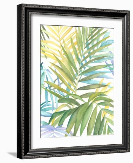 Tropical Pattern I-Megan Meagher-Framed Art Print