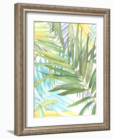 Tropical Pattern II-Megan Meagher-Framed Art Print