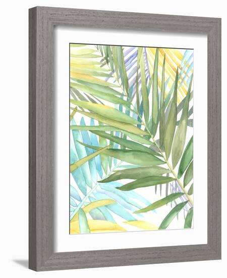 Tropical Pattern II-Megan Meagher-Framed Art Print