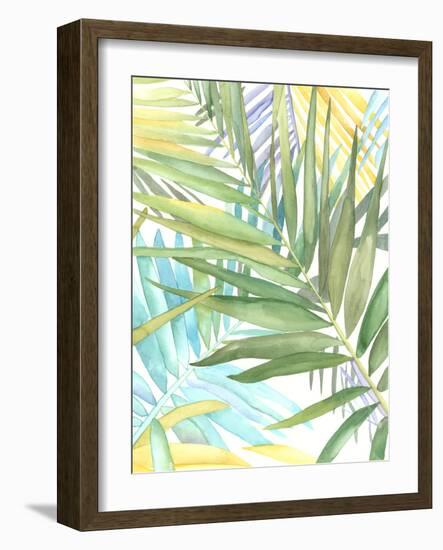 Tropical Pattern II-Megan Meagher-Framed Art Print