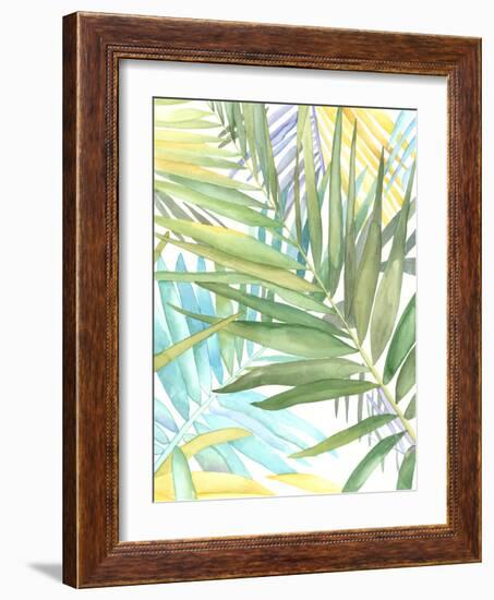 Tropical Pattern II-Megan Meagher-Framed Art Print