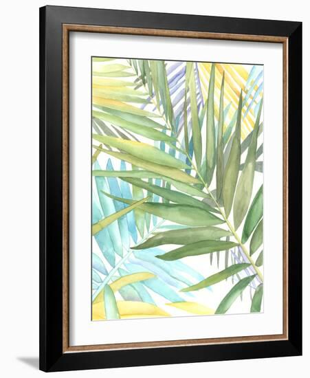 Tropical Pattern II-Megan Meagher-Framed Art Print