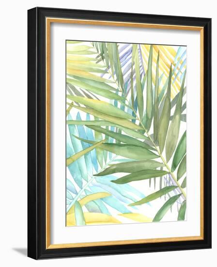 Tropical Pattern II-Megan Meagher-Framed Art Print