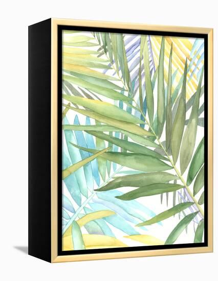 Tropical Pattern II-Megan Meagher-Framed Stretched Canvas