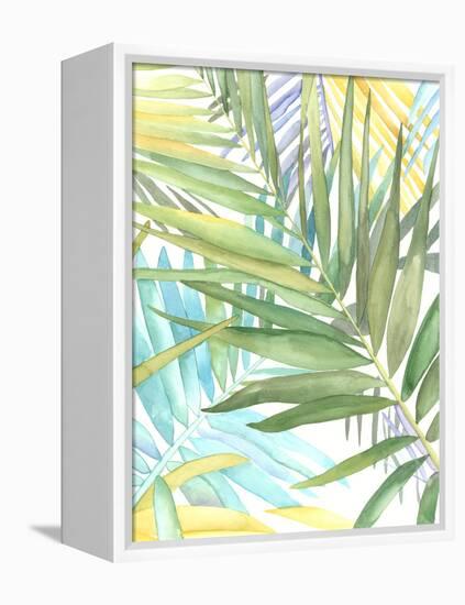 Tropical Pattern II-Megan Meagher-Framed Stretched Canvas
