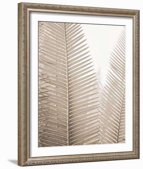 Tropical Plaza - Sepia-Irene Suchocki-Framed Giclee Print