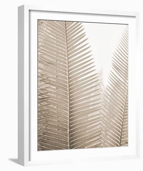 Tropical Plaza - Sepia-Irene Suchocki-Framed Giclee Print