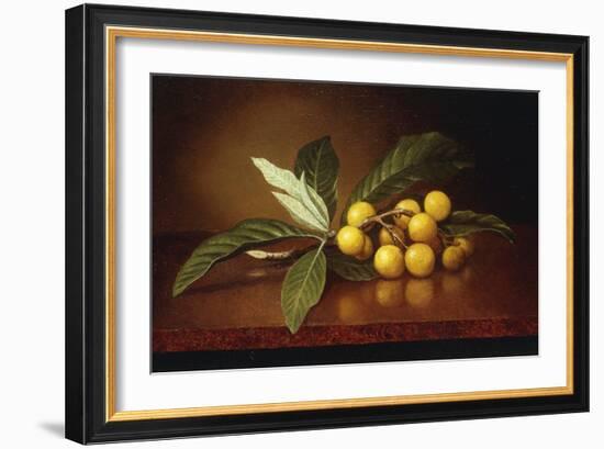 Tropical Plums-Martin Johnson Heade-Framed Giclee Print