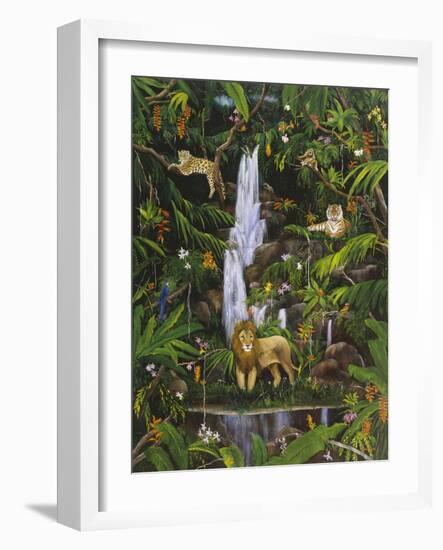 Tropical Rainforest-Betty Lou-Framed Giclee Print