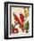 Tropical Red Pair-Colleen Sarah-Framed Art Print